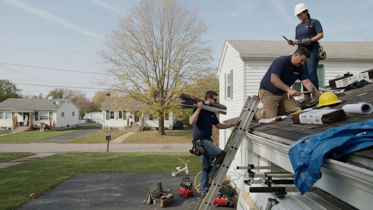 Local Roofing Contractors in Milmine, IL near me